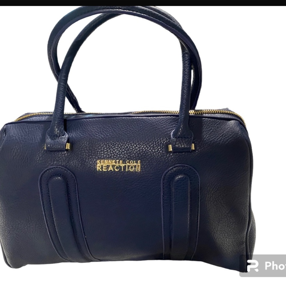 Kenneth Cole Reaction navy blue handbag